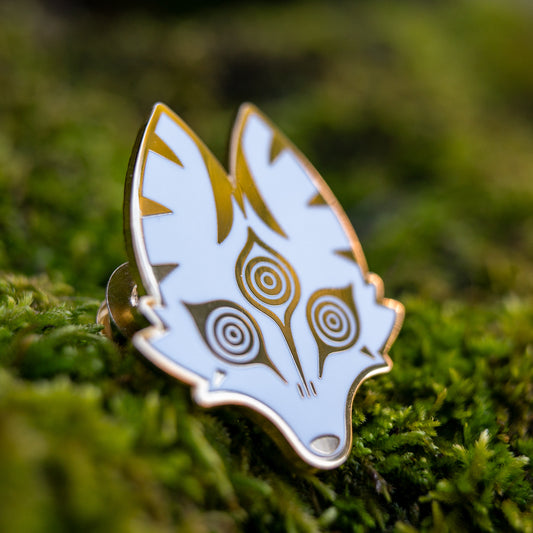 Deity Fox Pin